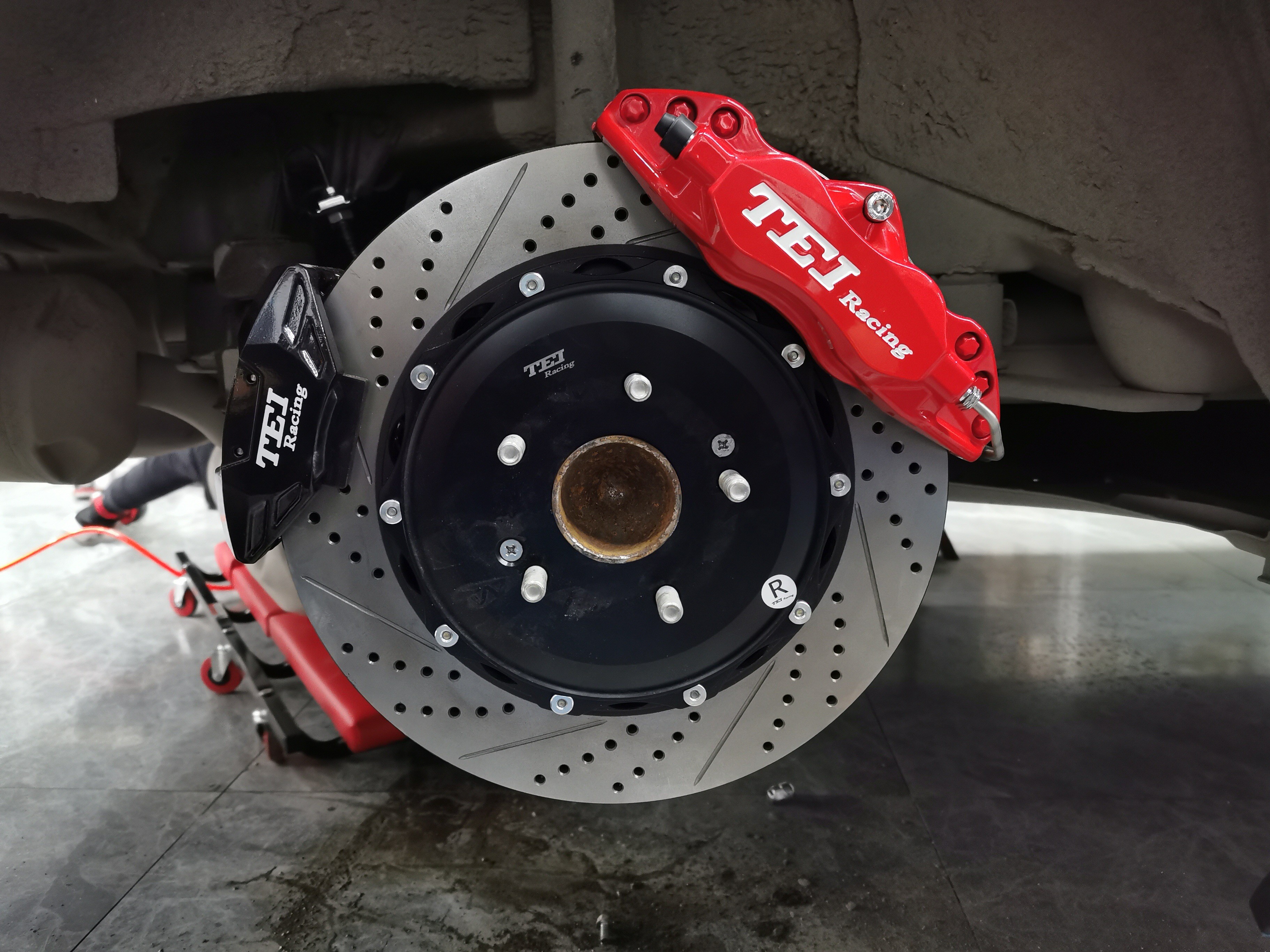 BBK For Honda Accord Big Brake Kit 6 Piston Caliper With 355*32mm Rotor Front Wheel and Rear EBP