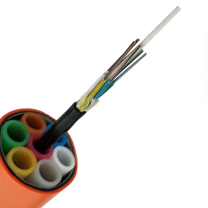 24 48 96 Core Air Blown Fiber Micro Cable Fiber Optical Cable GCYFY