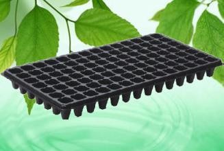 72 50 Plastic Seedling Pots Cell Seed Tray Flowers Nursery Pot Plant