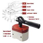 300kg Max Pull Force On/Off Magnet 2kg Self Weight for Multipurpose Lifting