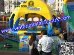 PVC Flexible Kids Cool Inflatable Pool Toys With Tent Cover