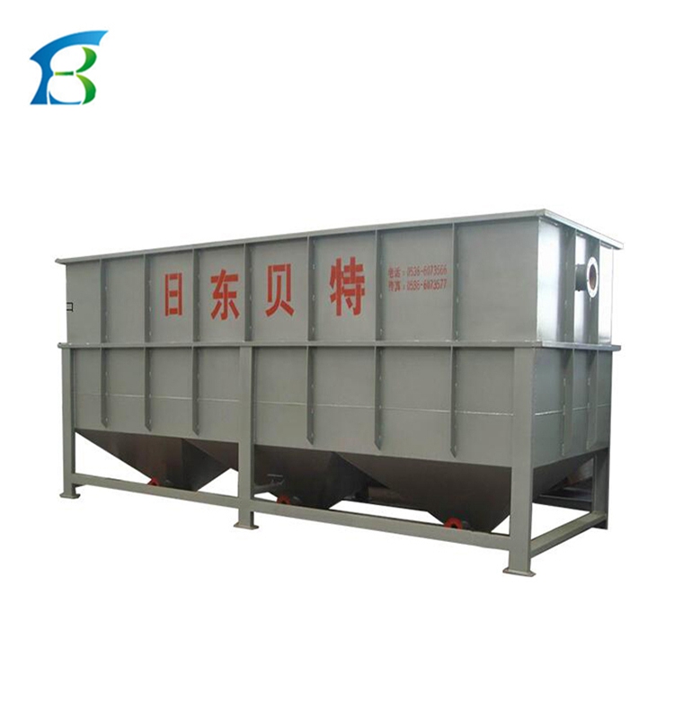 Condition Inclined Plate Tube Sedimentation Tank for Electroplating Wastewater Treatment