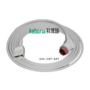 China Patient Monitor 12 Pin IBP Cable To Merit Transducer wholesale