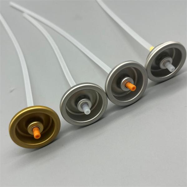 Side view of deodorant spray valve