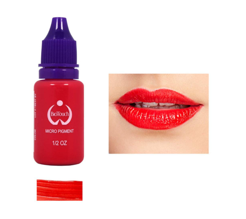 Biotouch Micro Pigment Red Pigment Color Permanent Makeup Microblading Supplies Eyebrow Shading MicrGel polishgmentation