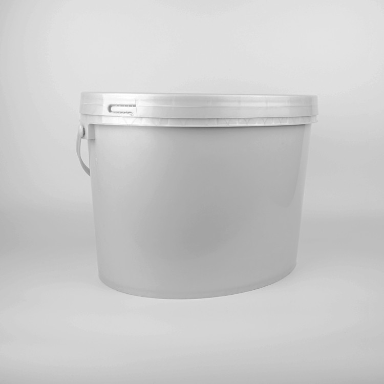 20L Oval Plastic Bucket Empty 5 Gallon Buckets With Lids Screen Printing