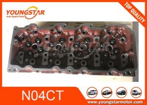 China Hino Engine NO4C  NO4CT Casting Iron Cylinder Head on sale
