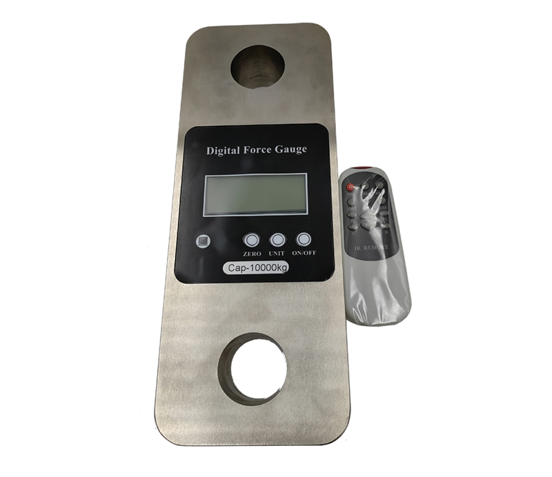 LCD Display Digital Dyno 1t 5t 10t 50ton Remote Control Hook Shackle Dynamometer Wireless Digital Dynamometer Load Cell