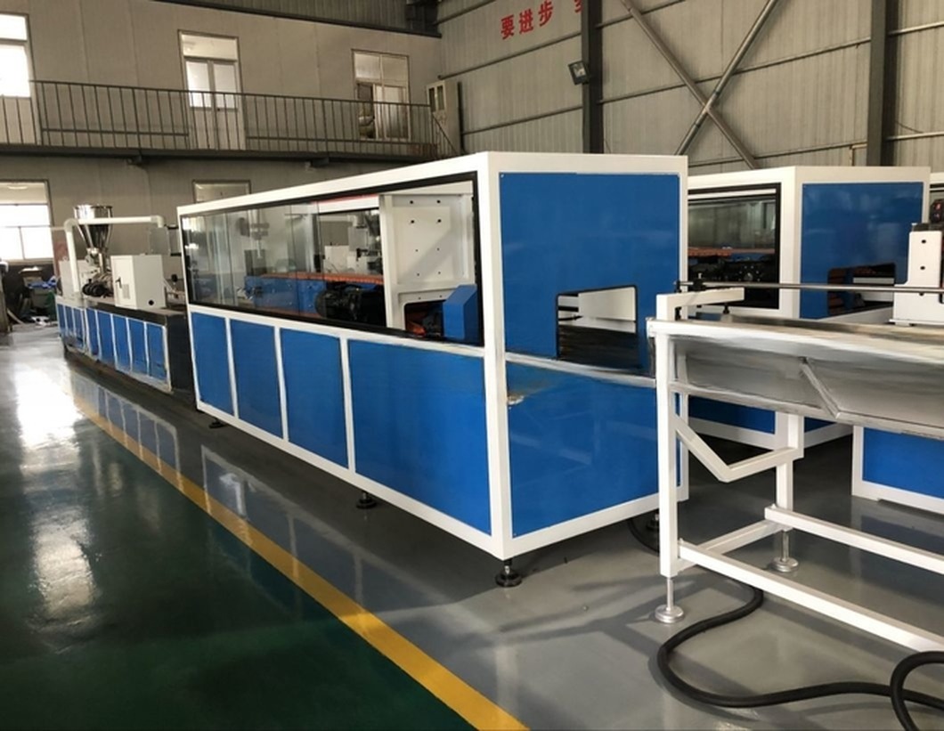 Wpvc Solid Door Frame Production Line for India Market