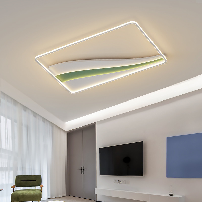 Modern Ultra-thin Ceiling Lamp Minimalist Atmosphere Bedroom Loft color Ceiling Lamp(WH-MA-250)