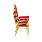 Fabric Red Banquet Chairs Wedding Stackable Banquet Chairs Wholesale
