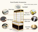 High Titanium Alloy Pharmacy Display Cabinet / Metal Pharmacy Cabinet