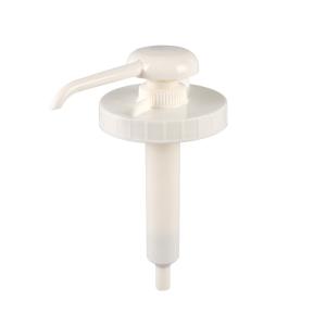 China White Food Grade PP Plastic Coffee Syrup Pump Dispenser Honey And Juice Pump Dispenser wholesale