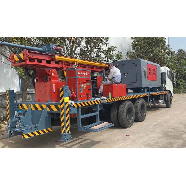 China 300 Meters Borehole Drilling Rig Truck Mounted wholesale