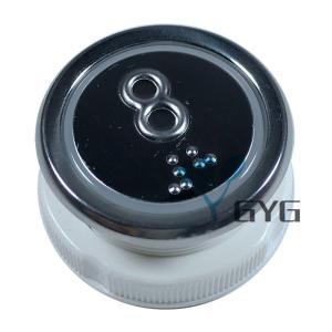 China 37MM ELEVATOR ALARM BUTTON DC12V/24V ROUND  on sale