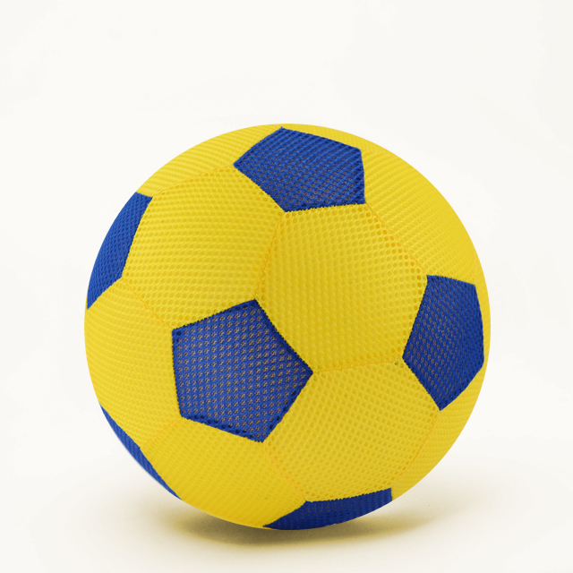 Diameter 16'' Polyester Outer Skin Net Cloth Ball Beach Ball Toy Football