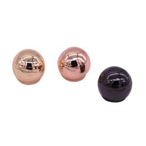 China Round Zamac Perfume Bottles Lids wholesale