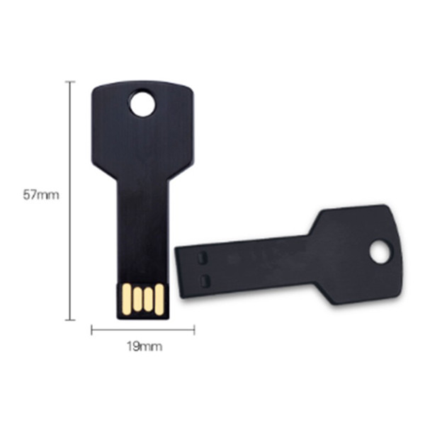 Cheap Key Shape Metal Pen Drive 2Gb USB flash drive for Corporate Promotional