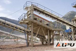 China High Capacity 2 Layer Vibrating Screening Machine For Iron Ore wholesale