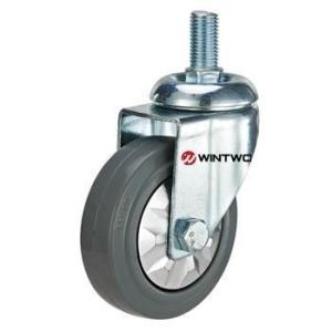 China Elastic TPR screw castor wholesale