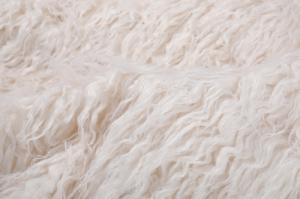 China Ivory Mongolian Faux Fur Fabric Acrylic 150cm Fleece wholesale