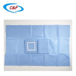 China Spunlace Nonwoven Dental Surgical Drapes Covers Pack Kits Lightweight wholesale