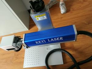 China Portable 20w 30w Laser Marking Machine For Metal Nameplate on sale