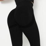 SEAMLESS YOGA PANTS HIP BREATHABLE YOGA CLOTHES TIGHT HEIGHT WAIST SPORTS