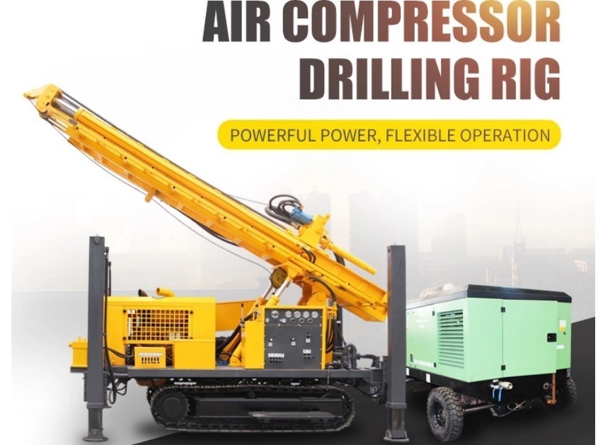 High-Performing Water Well Drilling Rig with 200 Meters Drilling Depth