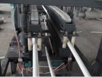 PVC Plastic Pipe Production Line , 75-200mm Double Screw PVC Pipe Production