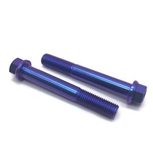China ISO9001 External Hexagon Screw Flange Screw Titanium Alloy Automotive Fastener wholesale