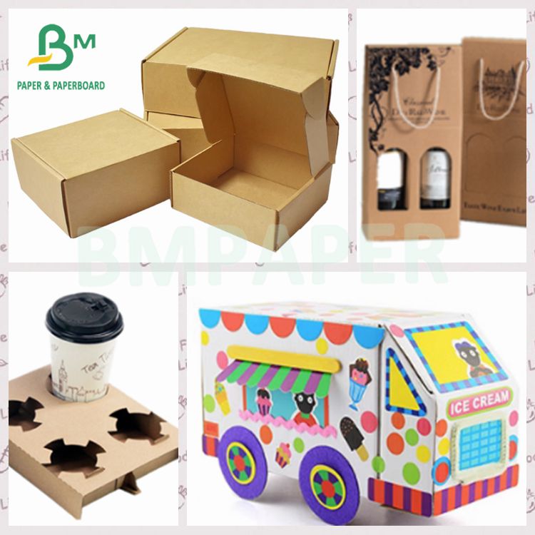 Eco Friendly Test Liner Corrugated Kraft Paper Honeycomb Board