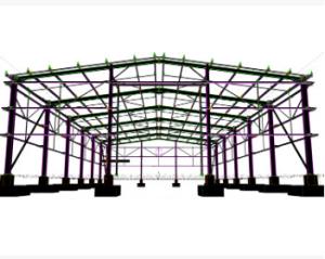 China TUV Prefabricated Tubular Steel Truss 1-4m Length Customized For Pedestrian Bridge wholesale