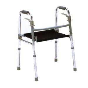 China Mobility Walking Aids Foldable Rollator Walker Aluminum Alloy Frame wholesale