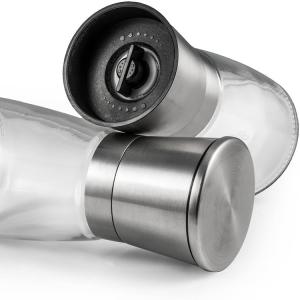 China 132mm 252g 170ml Salt Pepper Grinder Set For Kitchen wholesale