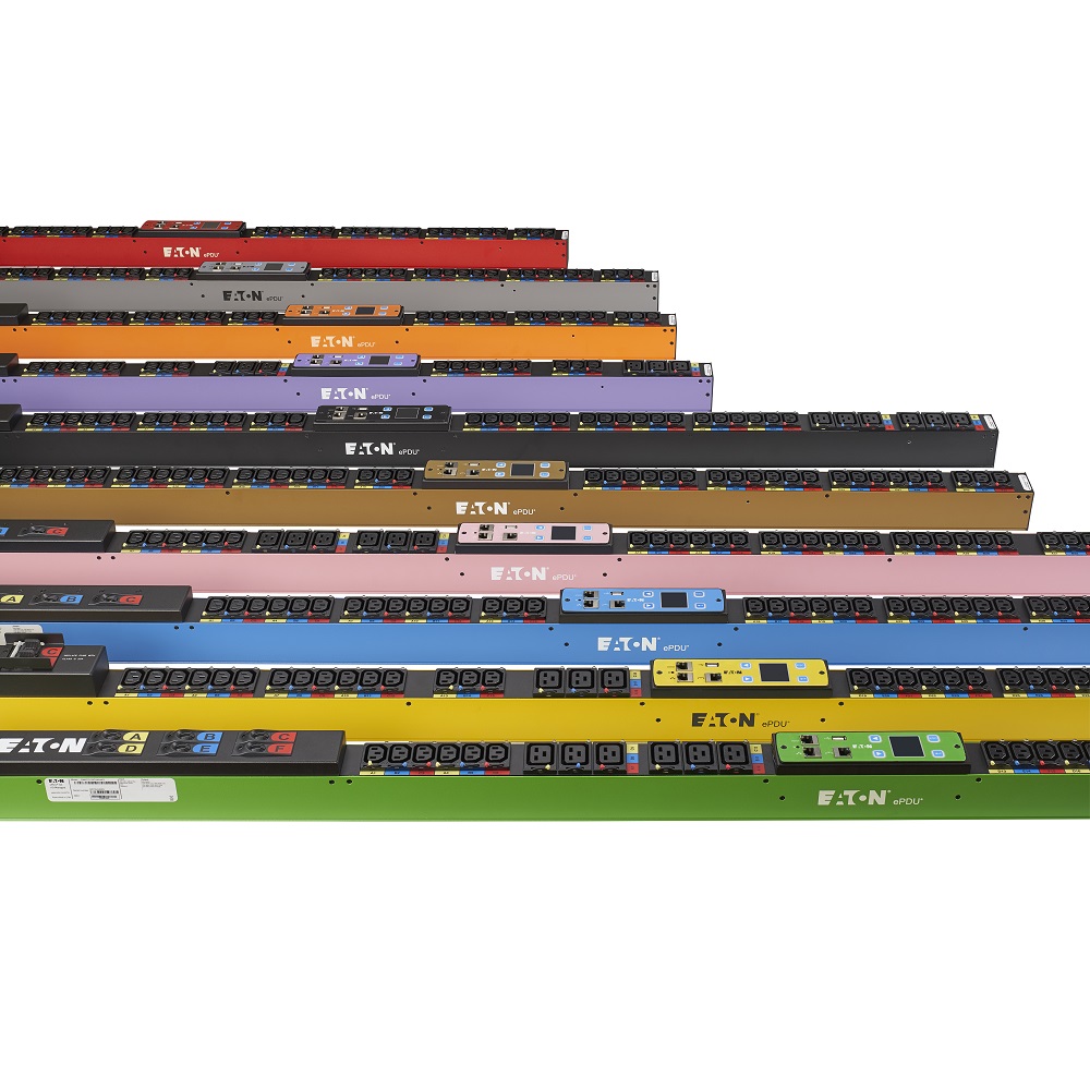 24 Way EATON EFLXN22 FLEXPDU NETWORK METER 0U C20 16A 1P 20XC13 4XC19 PDU for Data Center
