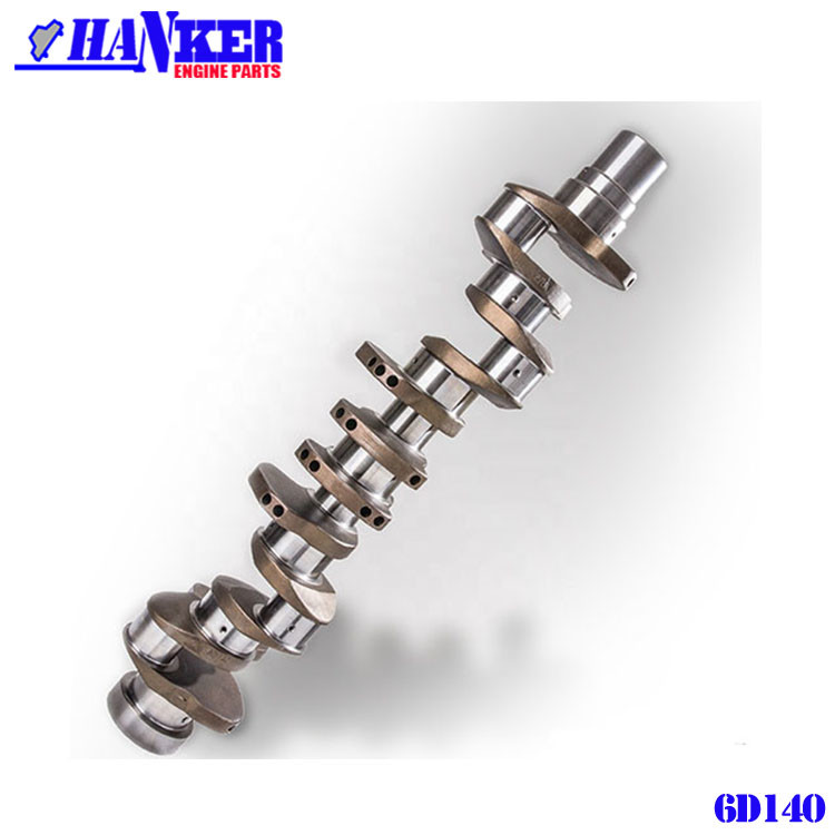 6211-31-1110 6211-31-1010 Komatsu Crankshaft For SA6D140-1 6D140-1 Direct Injection 8 Holes