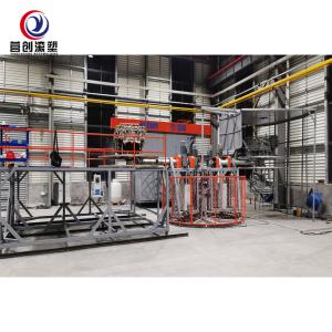 China PLC controL Extrusion Blow Molding Manufacturing Machine wholesale