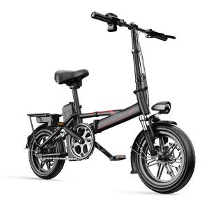 China 20Ah Lightweight Electric Folding Bike 50km 48v Endurance Height Adjustable wholesale
