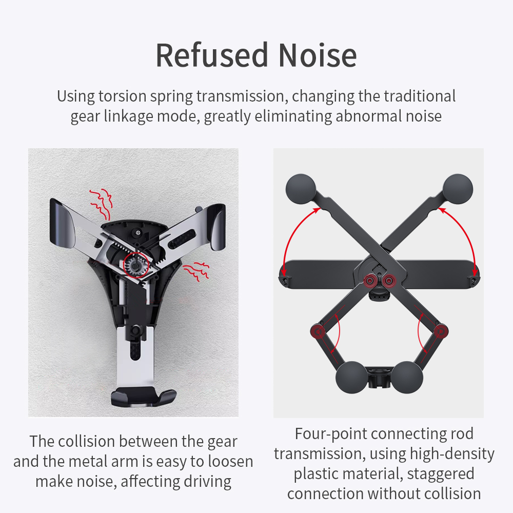 Mini Gravity Car Phone Holders For 65-88MM Mobile Phones