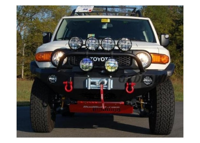 FJ Cruiser Front Bumper Brush Guard Rolled Steel , Toyota Toyota Off Road Bumpers