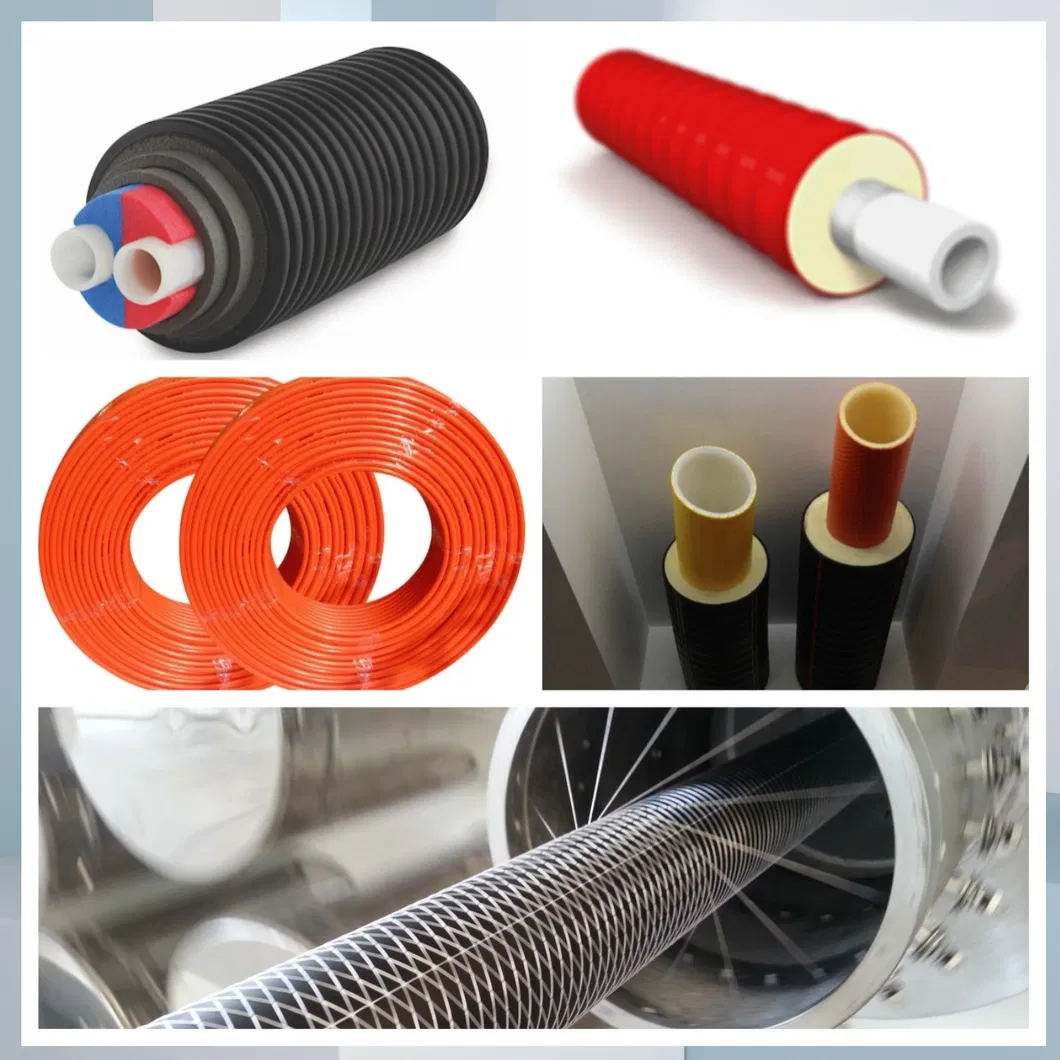 One Step Pert Pex Fiber-Enhanced Flexible PU Insulated Pipe Equipment Manufacturer