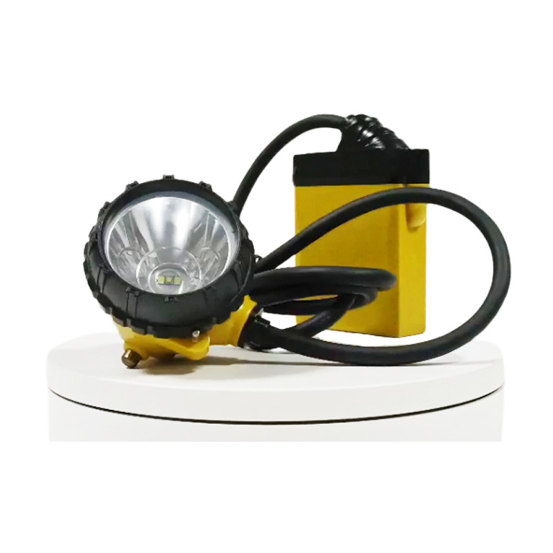 Underground Coal Mining Hard Hat Lights 3W 25000 Lux Corded Waterproof IP68