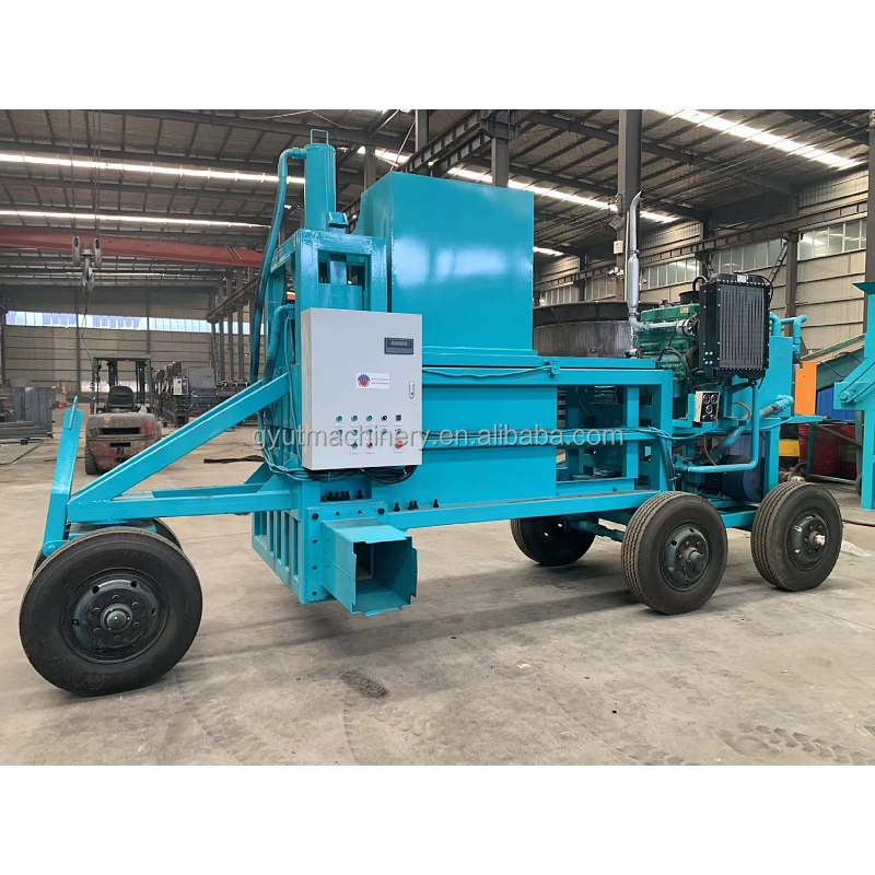 Combined Silage Baler Wrapper Machine for Hydraulic Straw Alfalfa Cotton Seeds Packing Bagging