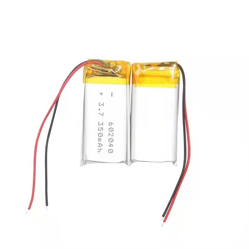 Tachograph Lithium Polymer Battery 2.75V Li Ion Battery 3.7V 350mAh Rechargeable