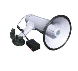 China Tour Guiding Battery Powered Megaphone Rechargeable Battery 800m Range wholesale