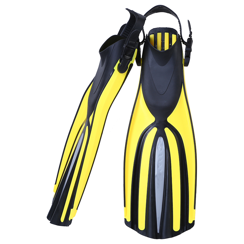 Commercial Long Black Jet Scuba Diving Fins Freediving Spearfishing Customized