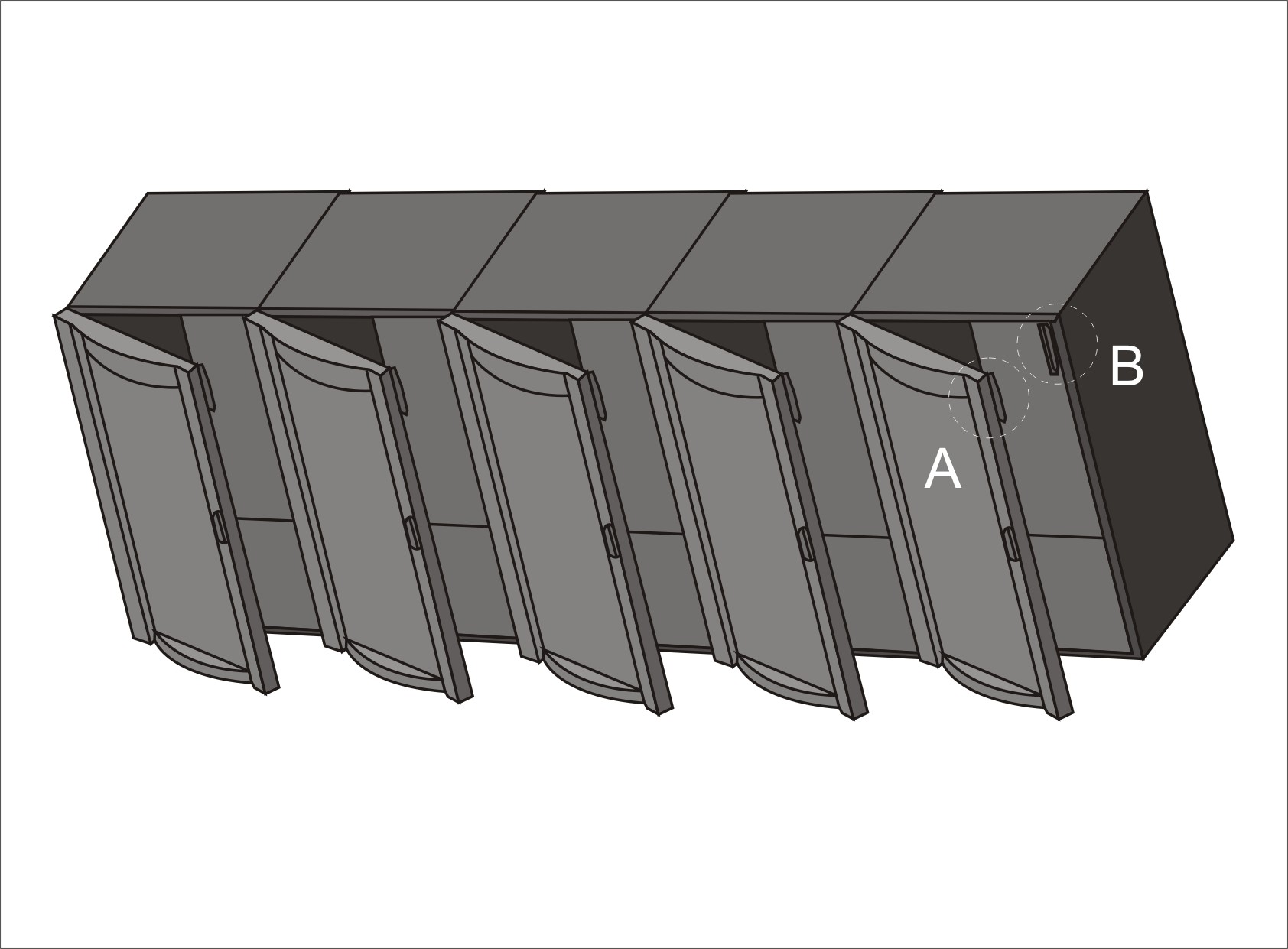 Anodized aluminum 110kg Holding Force Electromagnetic Lock 250mA