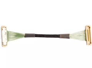 China 42awg LVDS Wire Harness 0.4mm 20.3mm Cable 51 Pin EDP wholesale