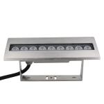 316l Stainless Steel Rgb Underwater Lights , 9x4w IP68 Underwater Light